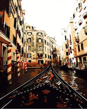 Load image into Gallery viewer, paint by numbers | View from the Gondola in Venice | cities intermediate | FiguredArt