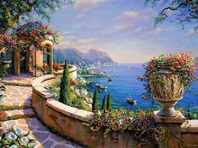 Load image into Gallery viewer, paint by numbers | Lake view in Summer | intermediate landscapes | FiguredArt