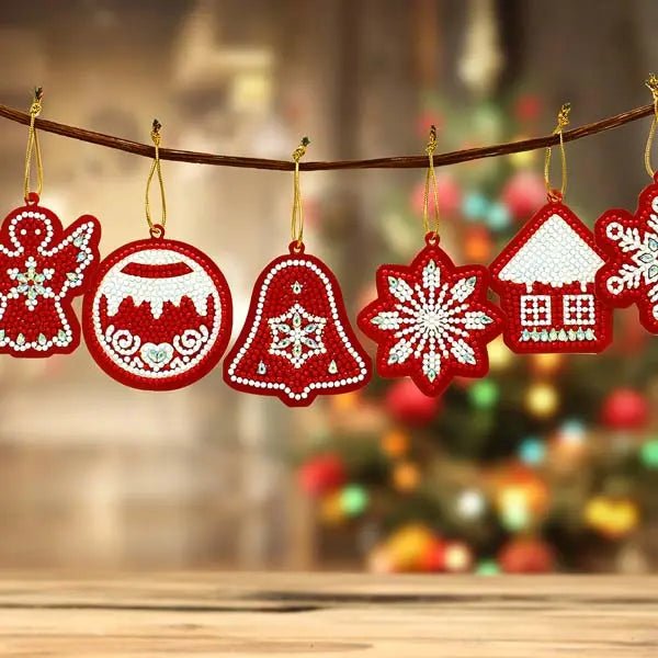 Christmas tree pendant 10 piece set