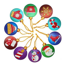 Load image into Gallery viewer, Christmas tree pendant with 10 piece set