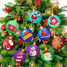Load image into Gallery viewer, Christmas tree pendant with 10 piece set