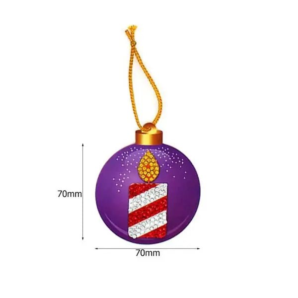 Christmas tree pendant with 10 piece set