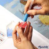 Diamond Painting Framed - Using Pen applicator - Magic Light