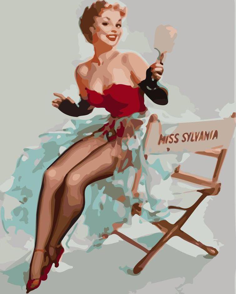 Pin-up Miss Sylvania – Figured'Art