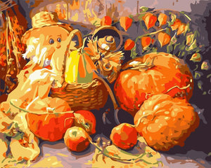 Paint by numbers | Pumpkins | advanced halloween new arrivals | Figured'Art