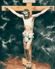 Load image into Gallery viewer, paint by numbers | christ on the cross | new arrivals religion easy | FiguredArt