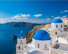 Load image into Gallery viewer, paint by numbers | greek island | new arrivals landscapes cities easy | FiguredArt