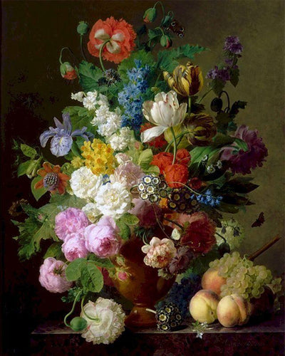 paint by numbers | jan frans van dael vase of flowers | new arrivals flowers advanced | FiguredArt