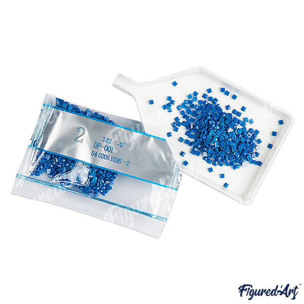Diamond Painting - Blue Thoughts