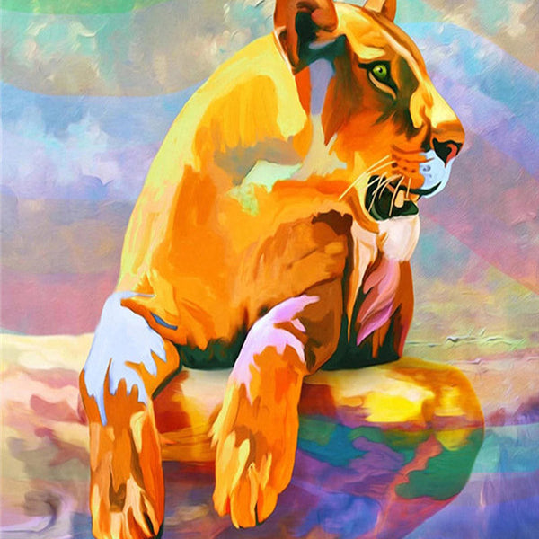 Pop Art Lioness