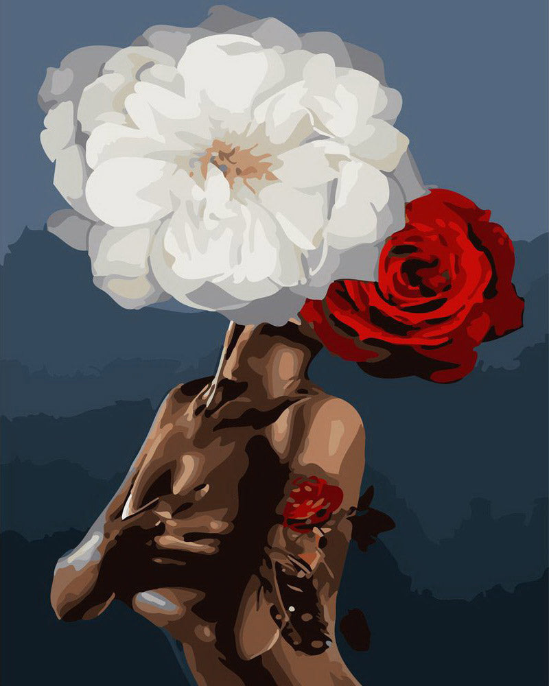 Woman Flowers