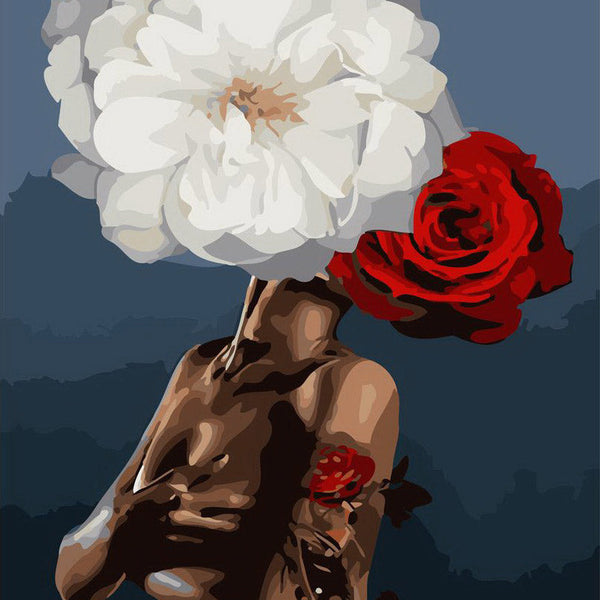 Woman Flowers