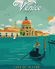 Load image into Gallery viewer, Travel Poster Venice, City of Water