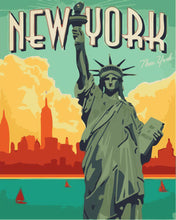 Load image into Gallery viewer, Travel Poster New York City