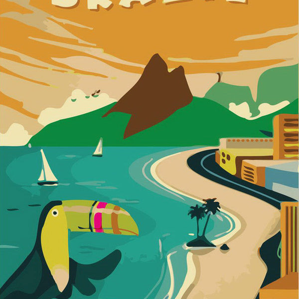 Travel Poster Brazil