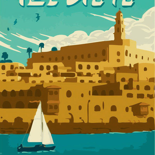 Travel Poster Tel Aviv