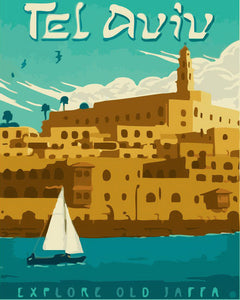 Travel Poster Tel Aviv