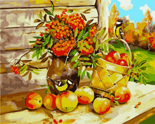 Load image into Gallery viewer, Paint by Numbers - Basket of fruits in the countryside