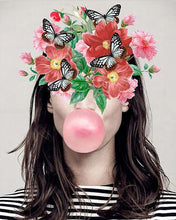 Load image into Gallery viewer, Flowers and Butterflies Chewing Gum