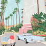 Travel Poster Beverly Hills