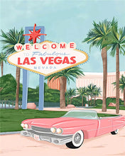 Load image into Gallery viewer, Travel Poster Welcome to Las Vegas