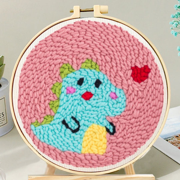 Punch Needle Kit - Dragon in Love