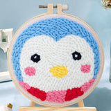 Punch Needle Kit - Penguin