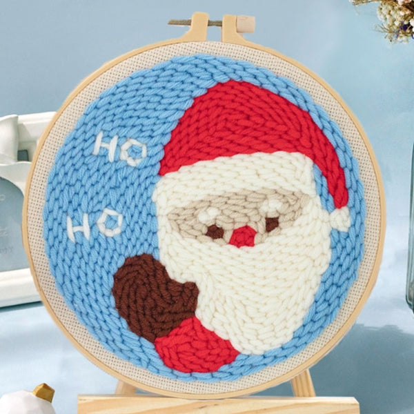 Punch Needle Kit - Santa Claus