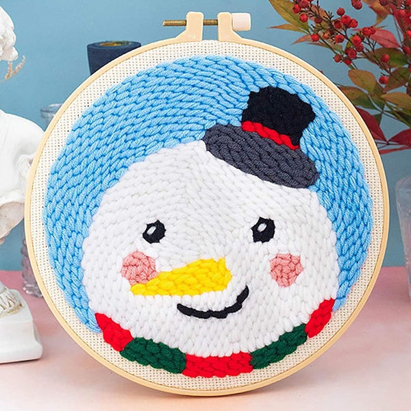 Punch Needle Kit - Snowman