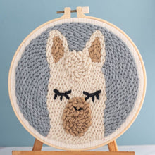 Load image into Gallery viewer, Punch Needle Kit - Little Llama
