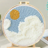 Punch Needle Kit - Cloud and Sun