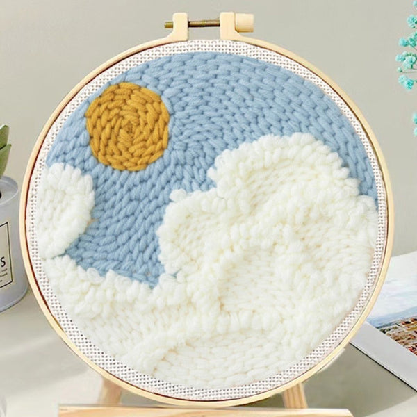 Punch Needle Kit - Cloud and Sun