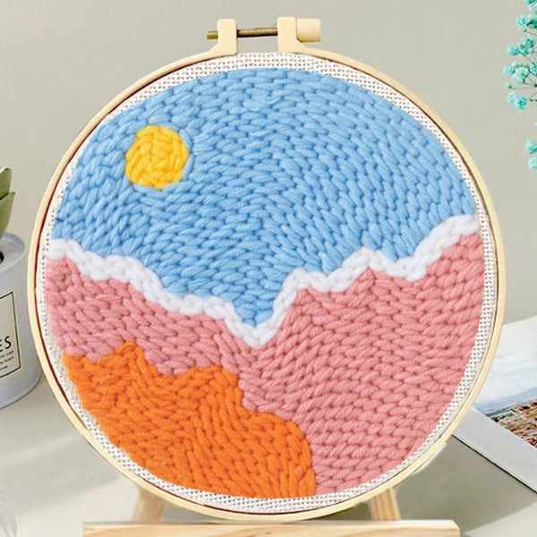 Punch Needle Kit - Beautiful Sunny View