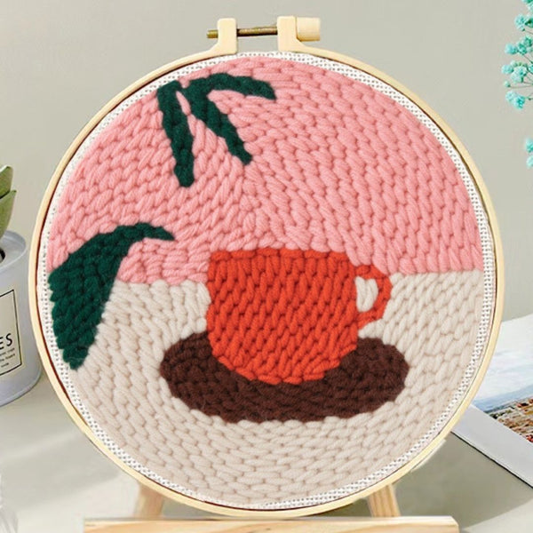 Punch Needle Kit - Hot Chocolate