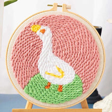 Load image into Gallery viewer, Punch Needle Kit - White Goose