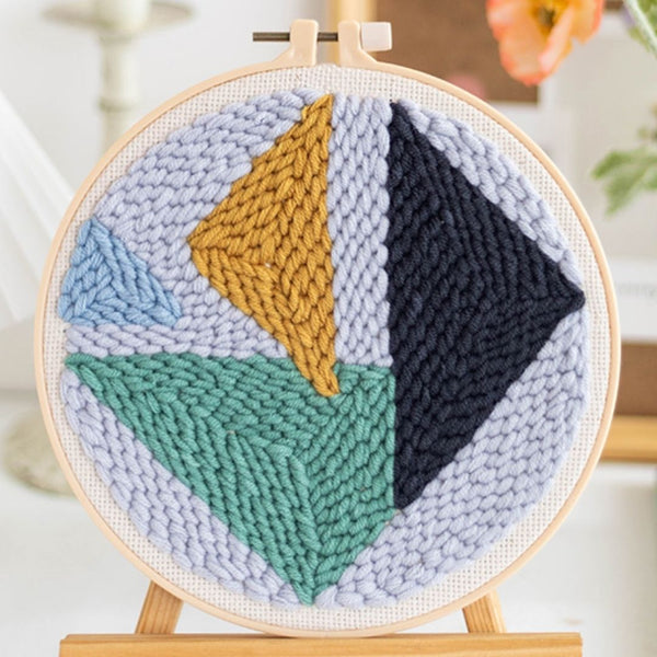 Punch Needle Kit - Triangles
