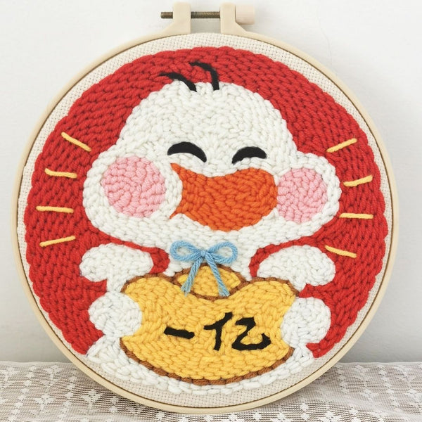 Punch Needle Kit - Lucky Duckling