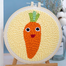 Load image into Gallery viewer, Punch Needle Kit - Carrot