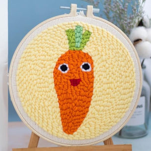 Punch Needle Kit - Carrot