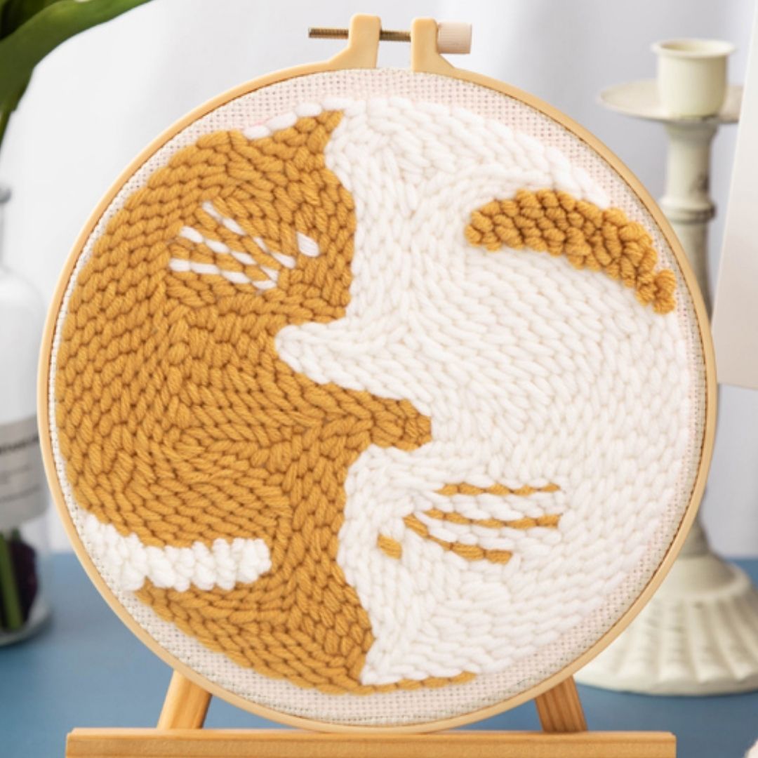 Punch Needle Kit - Cats
