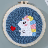 Punch Needle Kit - Lovely Unicorn