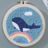 Punch Needle Kit - The Blue Whale