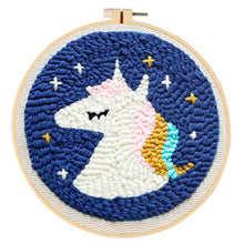 Load image into Gallery viewer, Punch Needle Kit - Unicorn