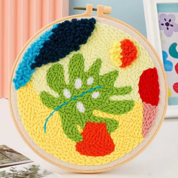 Punch Needle Kit - Autumn Leaf
