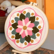 Load image into Gallery viewer, Punch Needle Kit - Flower Crown