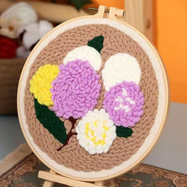 Punch Needle Kit - Bouquet of Flowers