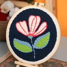 Load image into Gallery viewer, Punch Needle Kit - Flower in Bloom