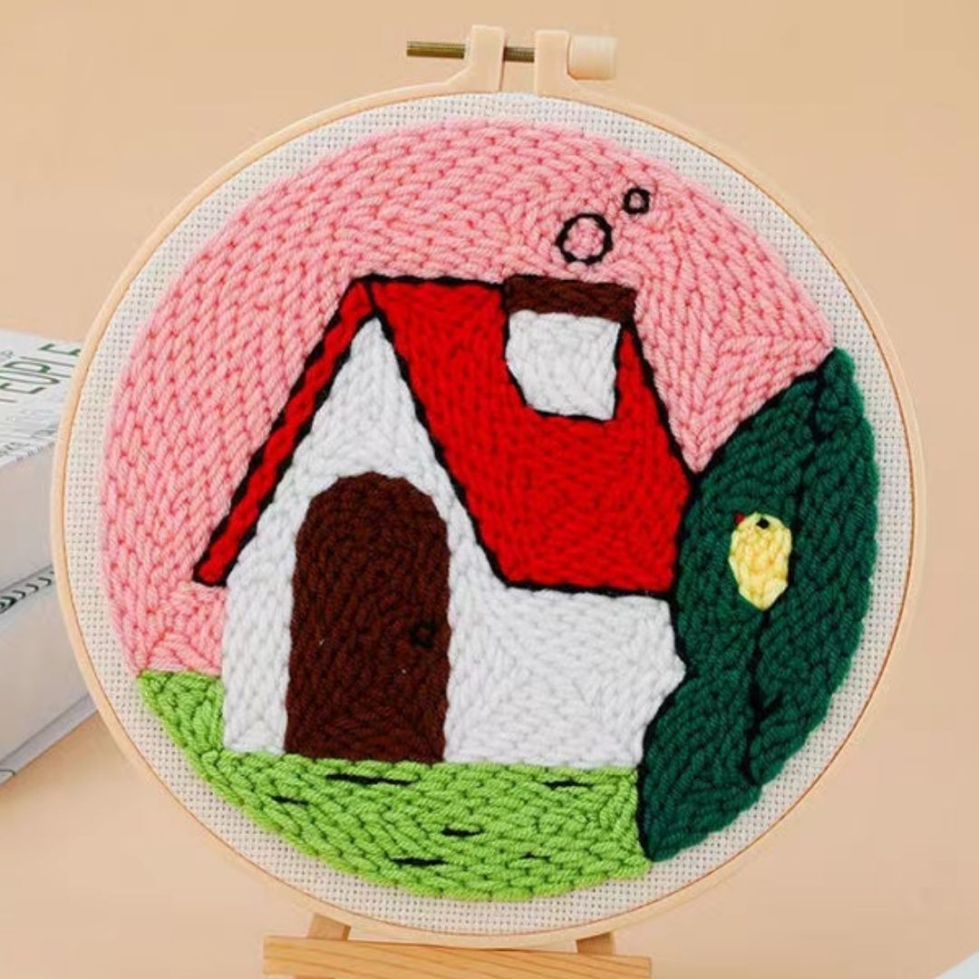 Punch Needle Kit - Doghouse