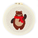 Punch Needle Kit - Hello Bear
