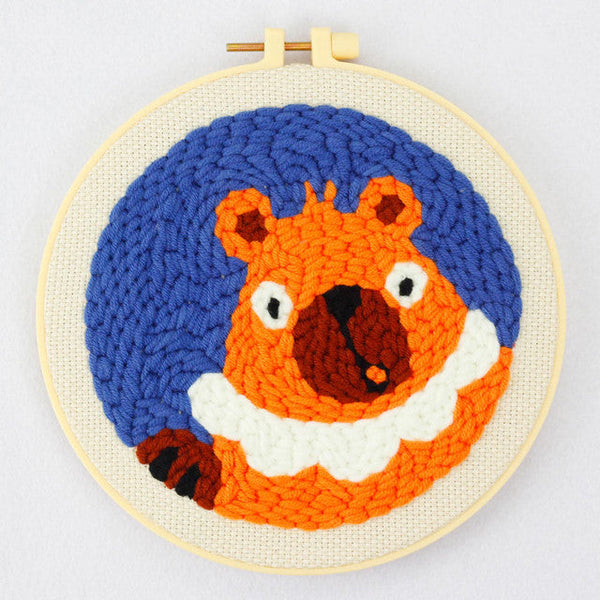 Punch Needle Kit - Brown Bear